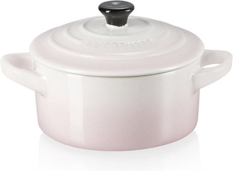 Le creuset - aardewerk - mini braadpan 10cm 0,25l shell pink