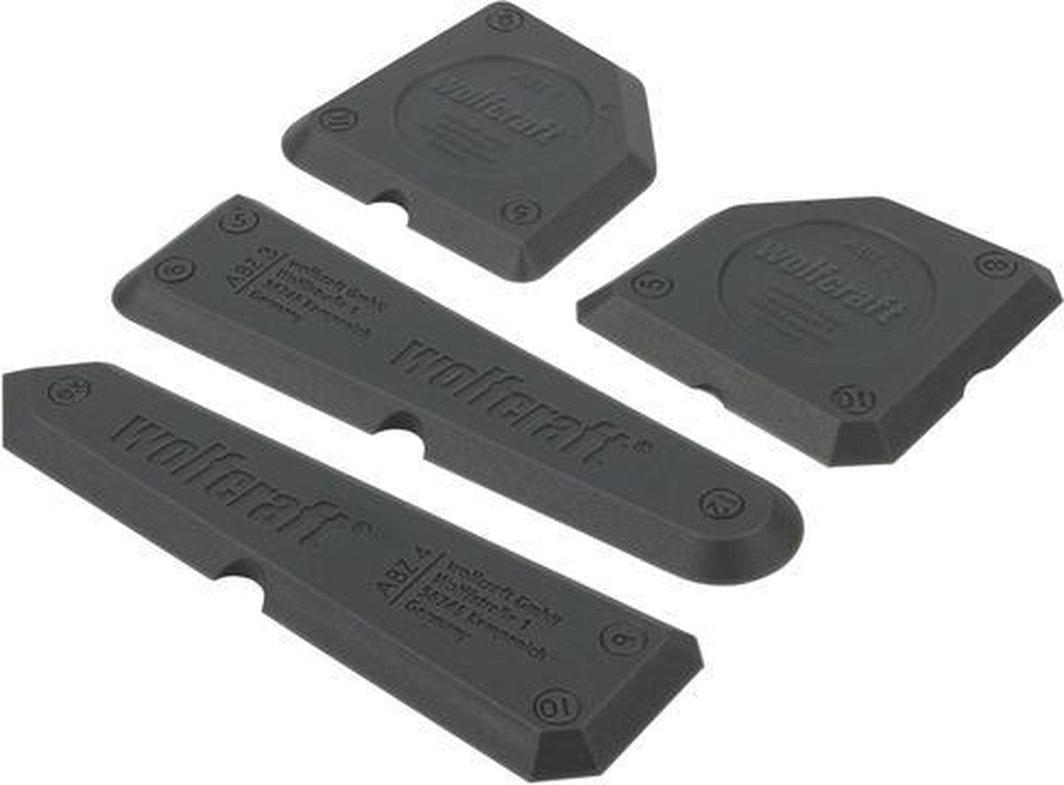 Wolfcraft – Kit Spatel-Set – 4 Stück – Kit Eisen – 4330000