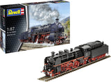 Revell Modellbausatz Militärfahrzeuge – 02167 Baureihe 18 505 – Tender 2’3’ T 38 – Dampflokomotive aus Kunststoff – 1:87 – Modellbau