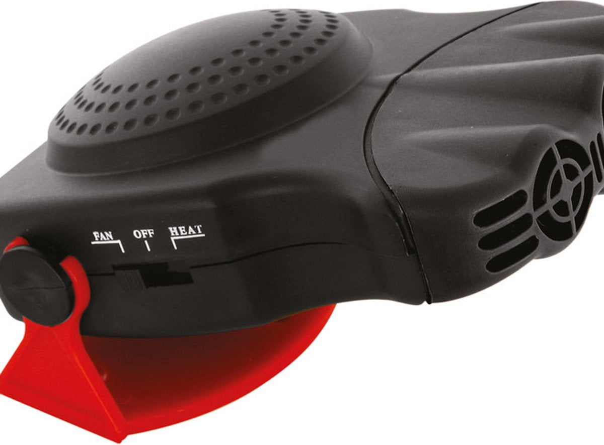Carpoint Autoventilator mit Heizung 12 V – 150 W – Kühlheizung – 3 Positionen – einstellbar