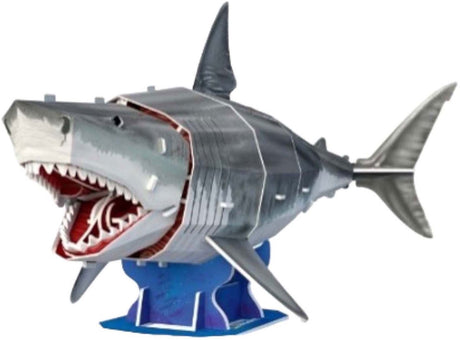 Kubischer Spaß National Geographic – 3D-Puzzle – Weißer Hai