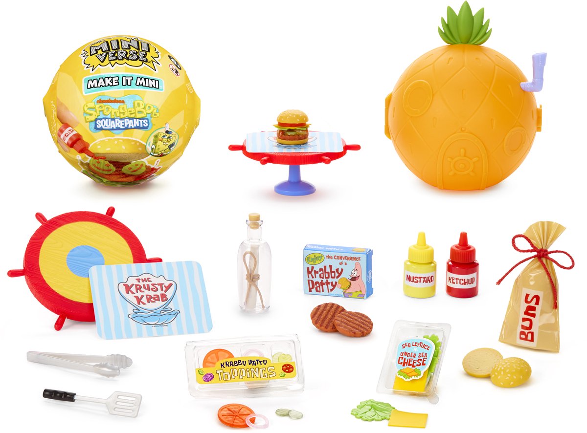 Miniverse macht es zum Mini-lizenzierten Sponge Bob | 15 Stück