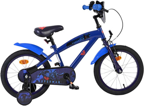 Volare Superman Kinderfahrrad – Jungen – 16 Zoll – Blau