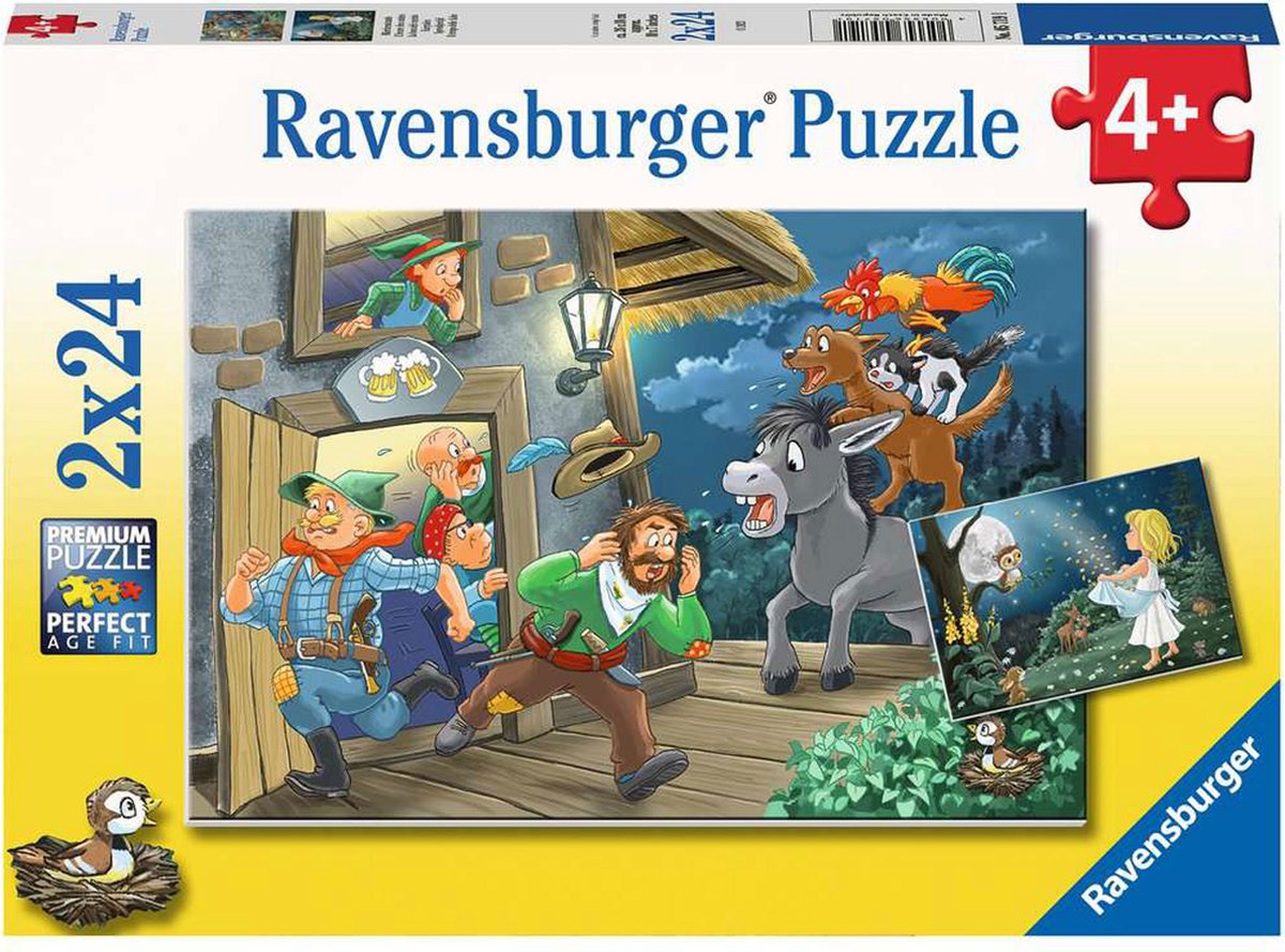 Ravensburger Puzzle Märchen 2x24tlg