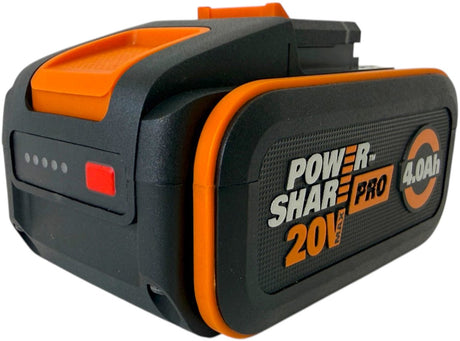 Worx 20 V 4 Ah Pro PowerShare Lithiumbatterie mit LED-Anzeige (WA3644)