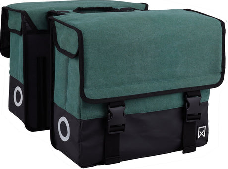 Willex - Doppelsegeltuch Plus - 30 Liter - Universalmontage - extra stark - Grün mattschwarz