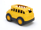 Grüner Spielzeug-Schulbus