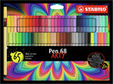 Stabilo Pen 68 - Felt -tip pen - Arty - Set with 65 pieces