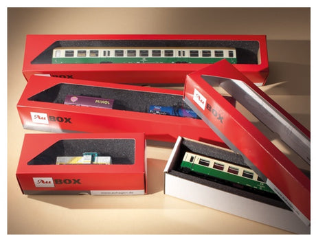 Auhagen 99301 Lokomotiven, Waggons Aufbewahrungsbox 10 Stück