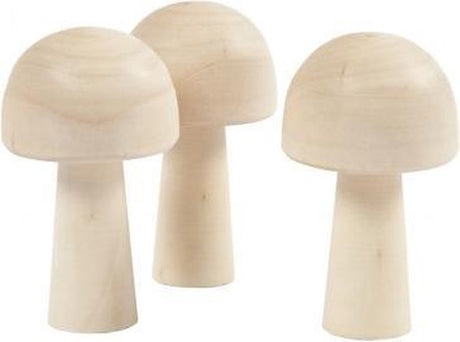 Kreativunternehmen https: www.cchobby.nl Mushroom-h-5-2-cm-d-2-9-cm-3-piece-1-box