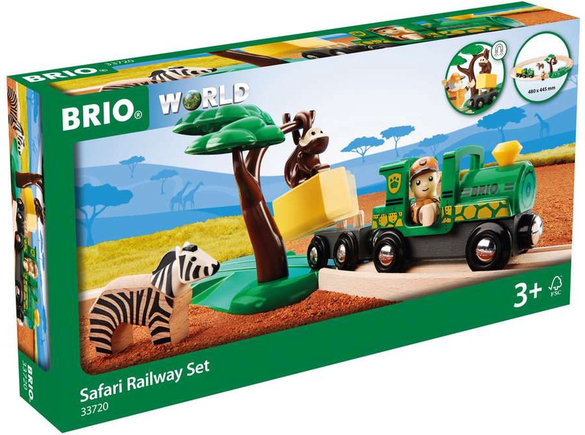 Brio Eisenbahnset Safari - 33720