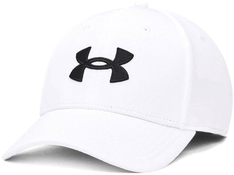 Under Armour M Blitzing Low Str-Wht Herrenkappe – Weiß – Schwarz