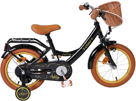Volare Ashley Kinderfahrrad – Mädchen – 14 Zoll – Schwarz