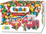 Playmais Spaß, Feuerwehrwagen zu spielen