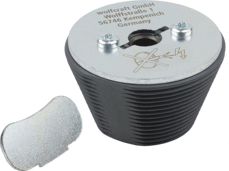Wolfcraft - Adapteradapter - Lochvergrößerer zum Vergrößern von Löchern mit einer Lochsäge - ø 54–70 mm - 76 mm - 5952000