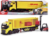 Dickie Toys LKW DHL mit Gabelstapler mit Licht und Ton | 2 Stk