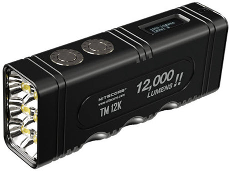 Nitecore tm12k wiederaufladbare Taschenlampe