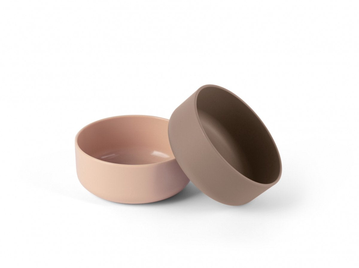 Dantoy Schüsselset Beige Mokka, 2-teilig.