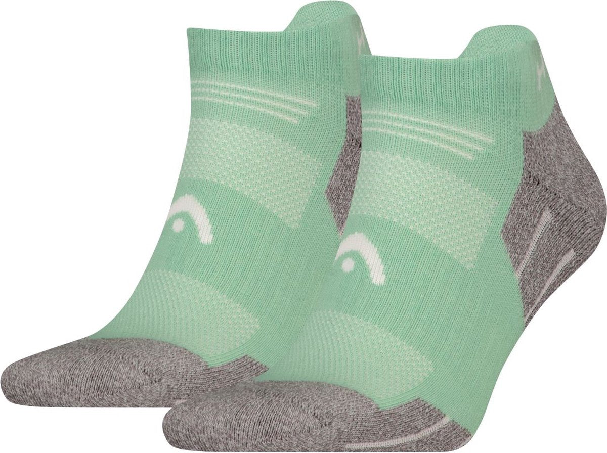 Head - unisex - hiking sneakersokken - alle klimaten - 2 pack - maat 35-38