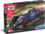 Clementoni Science und Spel - Mechaniker -Rennwagen oder Go Kart 2in1 Gebäude -Set