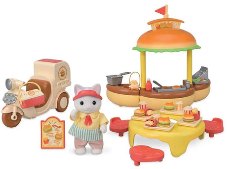 Sylvanian Family 5757 Hamburgerstand