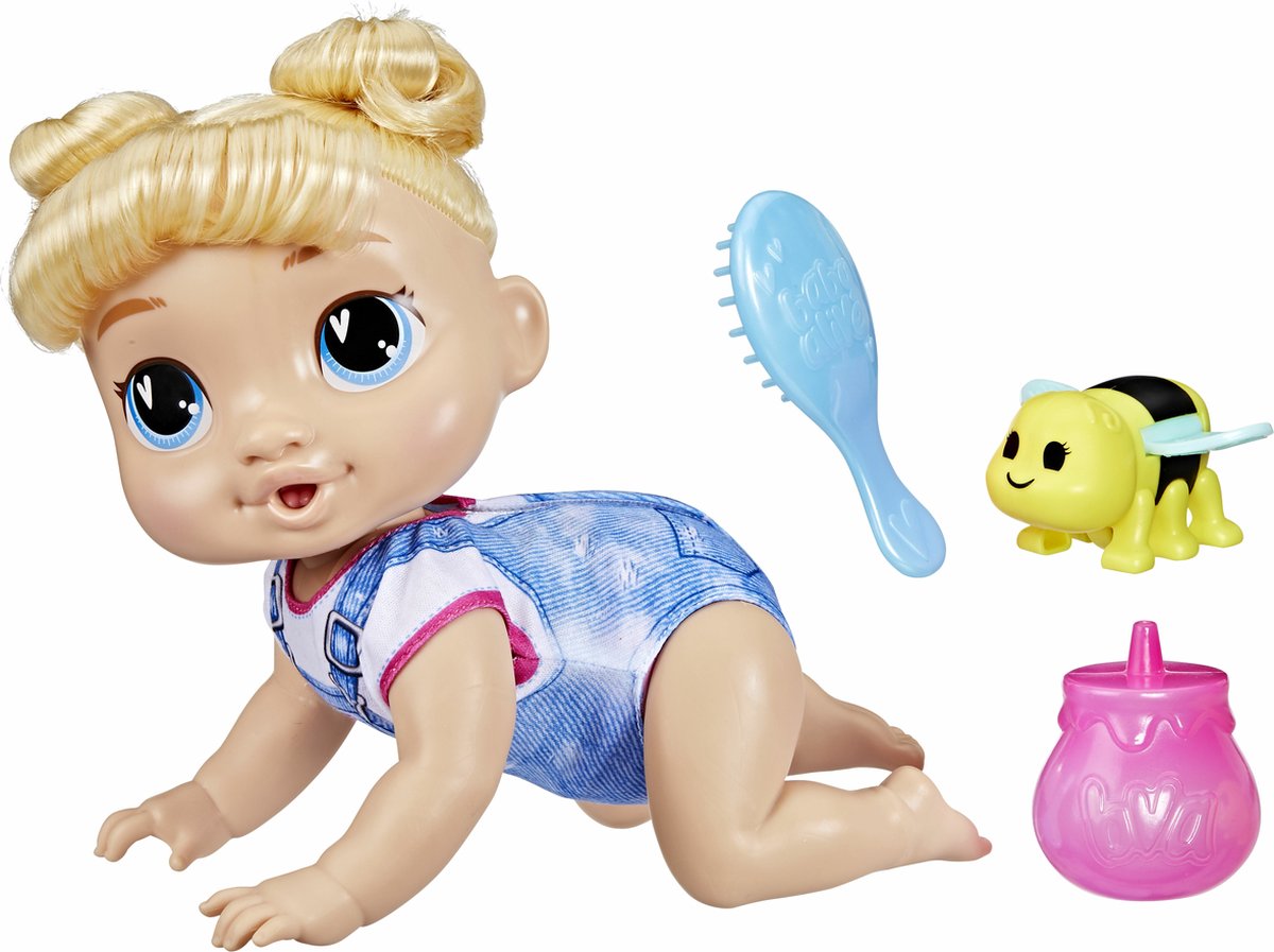 Baby Alive Crawl 'n Play Harper Hugs, Babypuppe, Frau, 3 Jahre, Mädchen, Ton, mehrfarbig