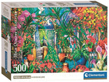 Clementoni-Puzzle „Die Gewächshauswärter“, 500 Teile.