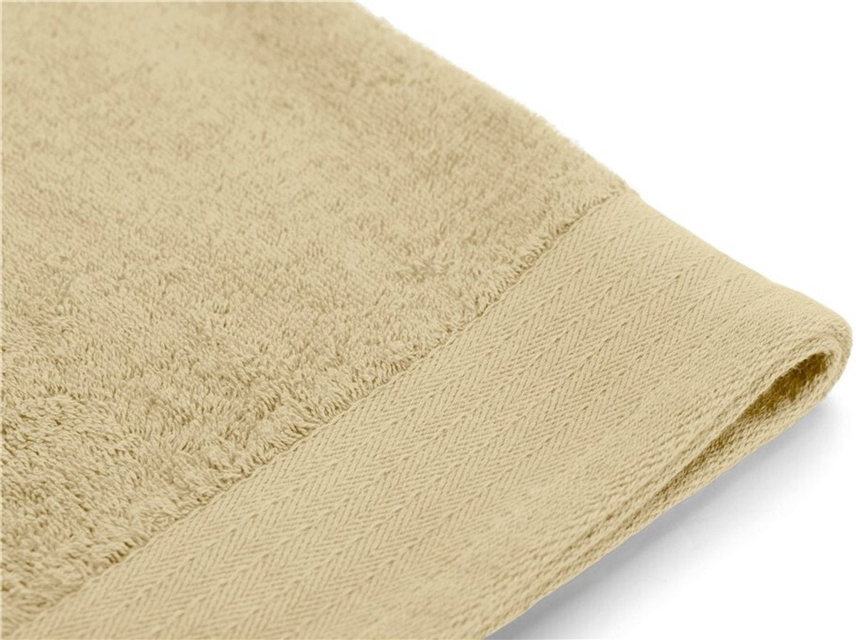 Walra baddoek soft cotton - maisgeel - 50x100