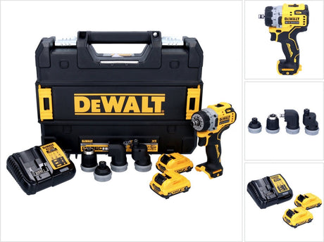 Dewalt DCD703L2T-QW Akku-Bohrschrauber