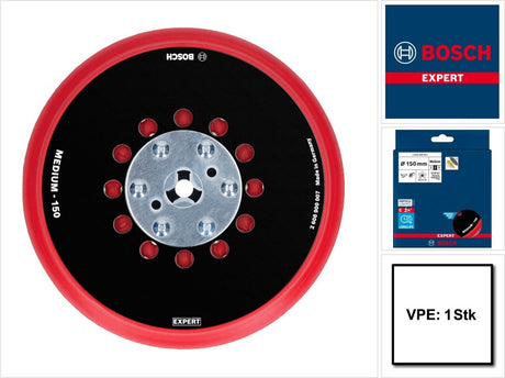 Bosch Zubehör 2608900007 Expert Multihole Universal-Stützteller, 150 mm, mittlerer Durchmesser 150 mm