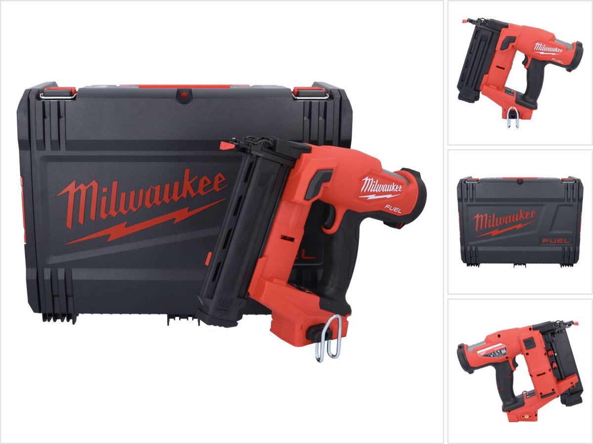 Milwaukee M18 FN18GS-0X 18-V-Li-Ionen-Akku-Bradnaglergehäuse in HD-Box