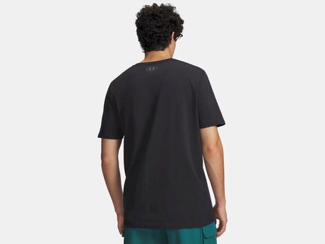 Under Armour UA M Sportstyle LC SS-BLK Herren-Sportshirt – Schwarz