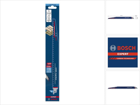 Bosch 2608900406 Expert Säbelsägeblatt S1242KHM für hartes Holz