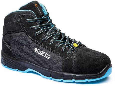 Sparco Arbeitsschuhe S3S – Horizon Fargo – Schwarz Blau – Schwarz – 46