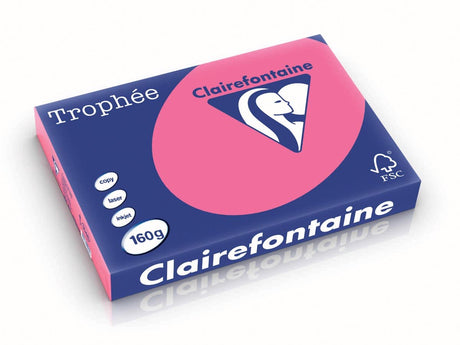 Clairefontaine Trophäe intensiv A3 Fuchsia 160 g 250 Blatt