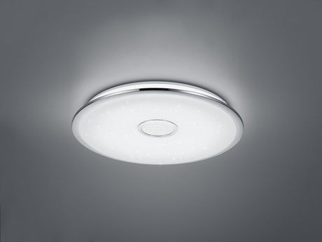 Trio osaka - plafonniere - chroom - smd led - binnenverlichting