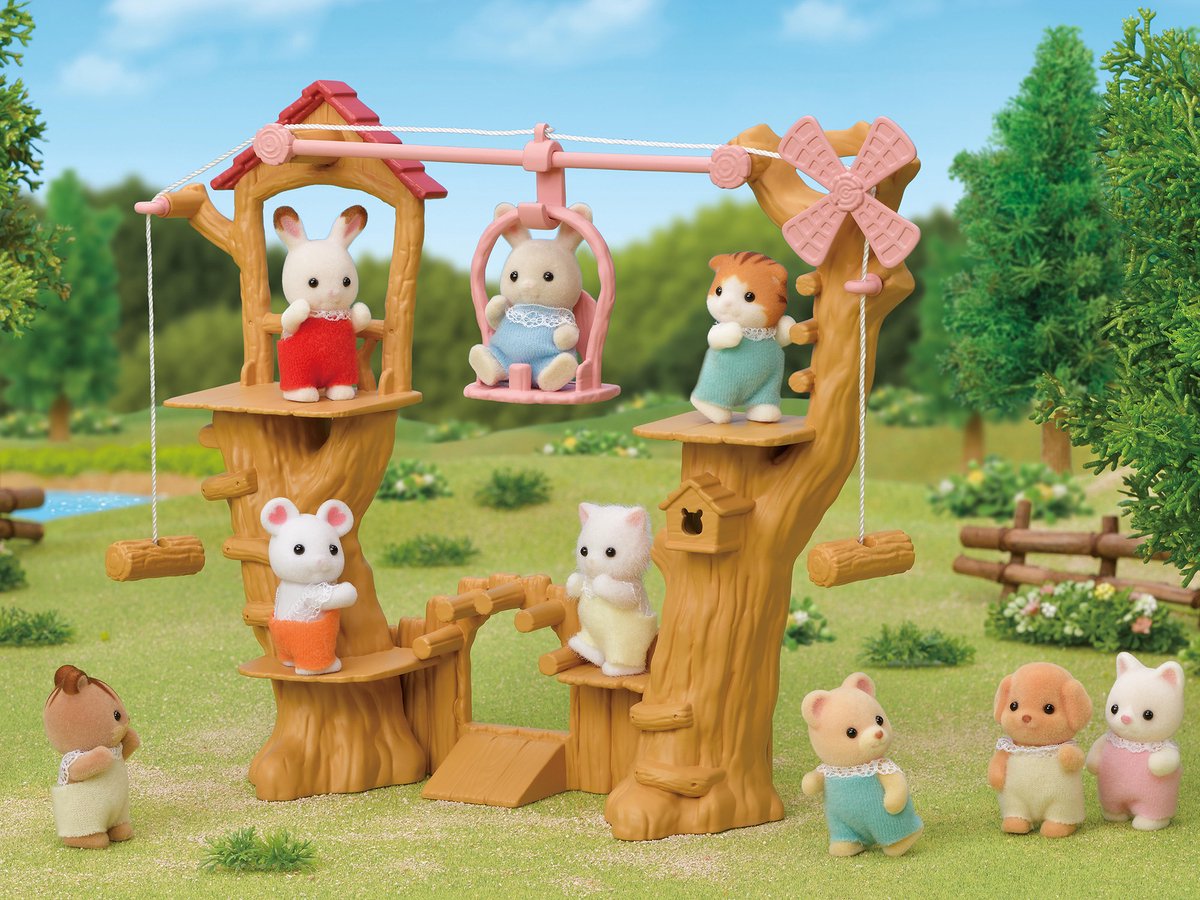 Epoch Sylvanian Family 5452 Baby Cable Car Park