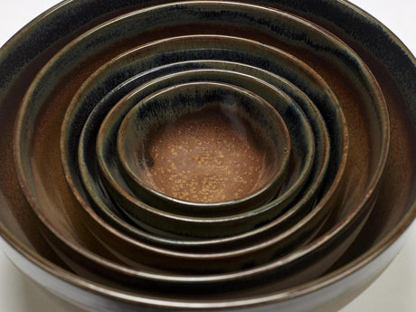 Serax - Sergio Herman Surface - Servierschale - Rostbraun - 23 ø