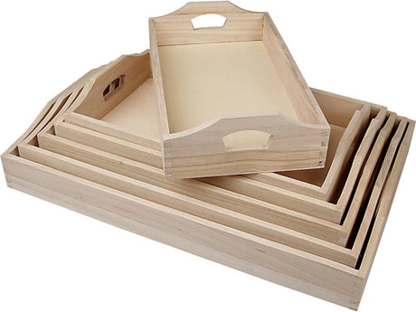 Kreativunternehmen https: www.cchobby.nl Trays-h-5-cm-l-29-32-35-38-41-44-cm-w-16-5-19-22-25-27-30-cm-6-piece-1-set