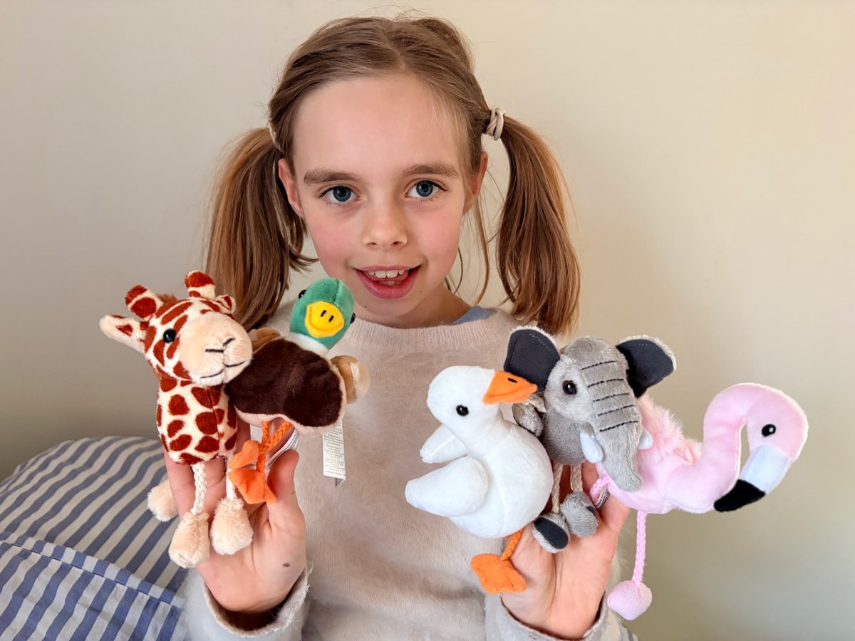 Die Puppenfirma Fingerpuppe - Elefant