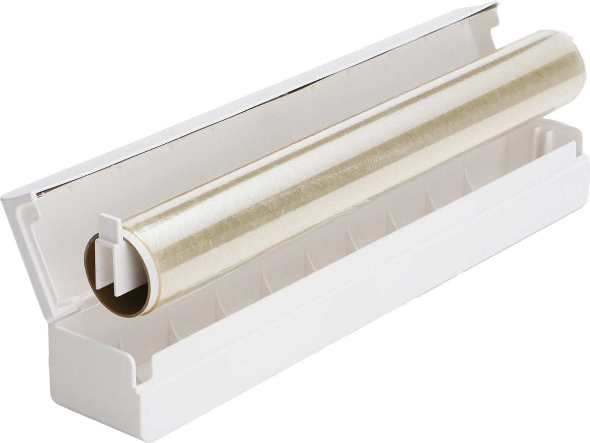 Magnetischer Frischhaltefolienspender von Yamazaki – Turm – Weiß