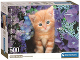 Clementoni clemetoni Puzzle Ingwerkatze, 500 Teile.