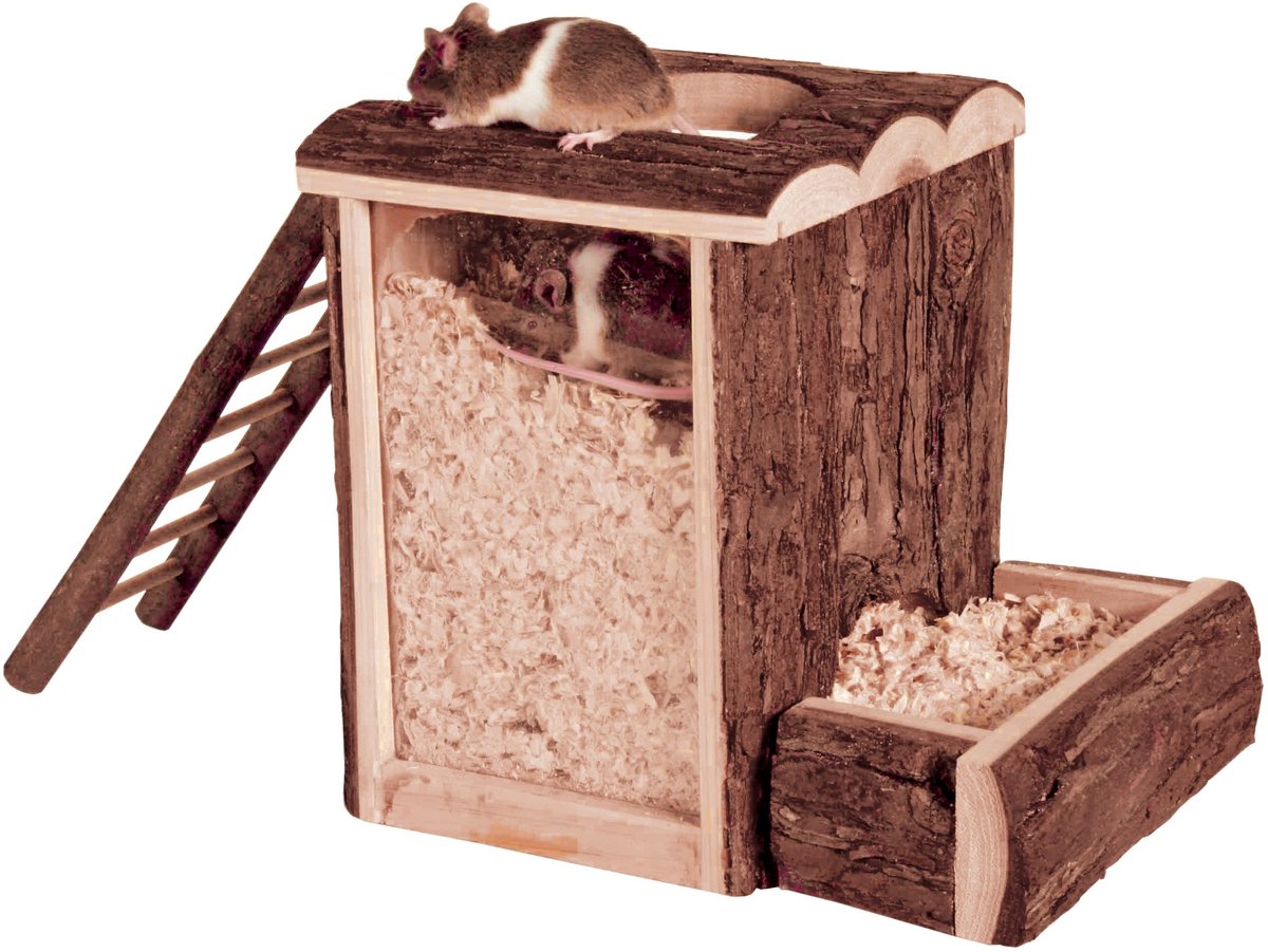 Trixie Natural Living Spiel- und Grabturmhamster