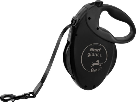 Flexi Retractable Line Giant Tape Black Edition Schwarz