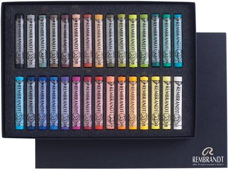 Rembrandt soft pastel set algemene selectie | 30 hele pastels