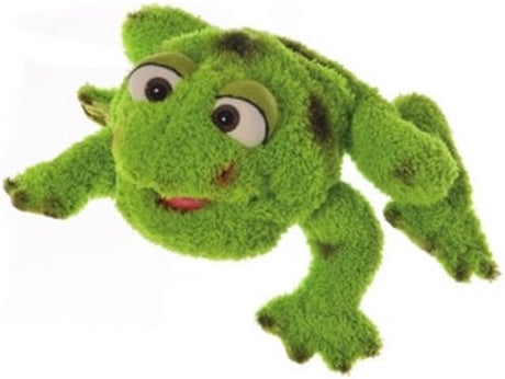 Living Puppets GmbH Living Puppets Handpuppe 25cm Frosch Rolf grün