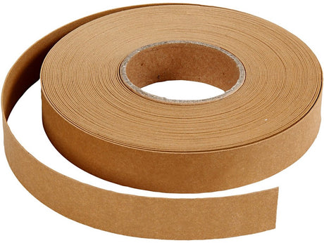 Creativ Company Flechtstreifen, B: 15 mm, Stärke 0,55 mm, hellbraun, 9,5 m