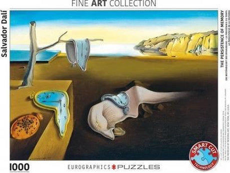 Eurographics – Die Beständigkeit der Erinnerung [la persistencia de la memoria] – Salvador Dali – 1000 Teile 68 × 48 cm (B × H) – Kunstpuzzle