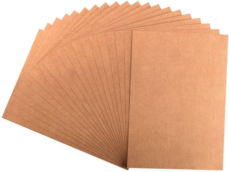 Florence kraftpapier - hobby papier - bruin - a4 - 300 g - 20 vellen