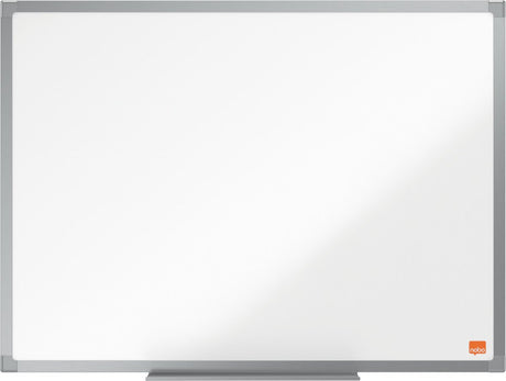 Nobo Essence Magnetisches Emaille-Whiteboard mit Stiftablage – 600 x 450 mm – Weiß